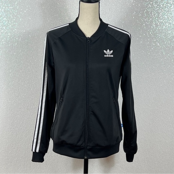 Adidas Original Women’s Superstar Track jacket size medium women’s - Picture 4 of 16